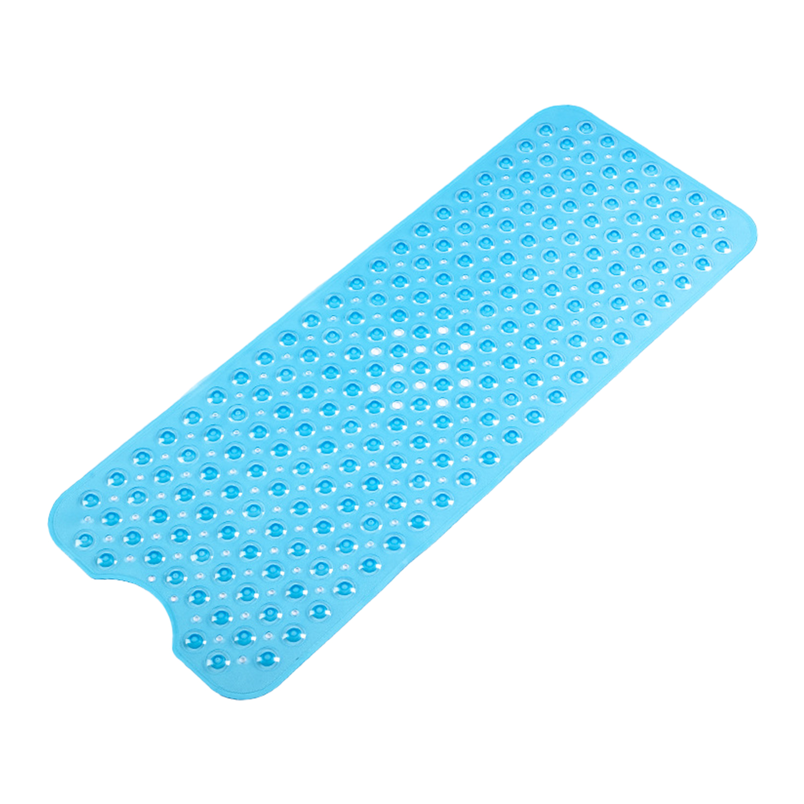 Textured Surface Rectangle Shower Mat Anti-Slip Bath Mat With
