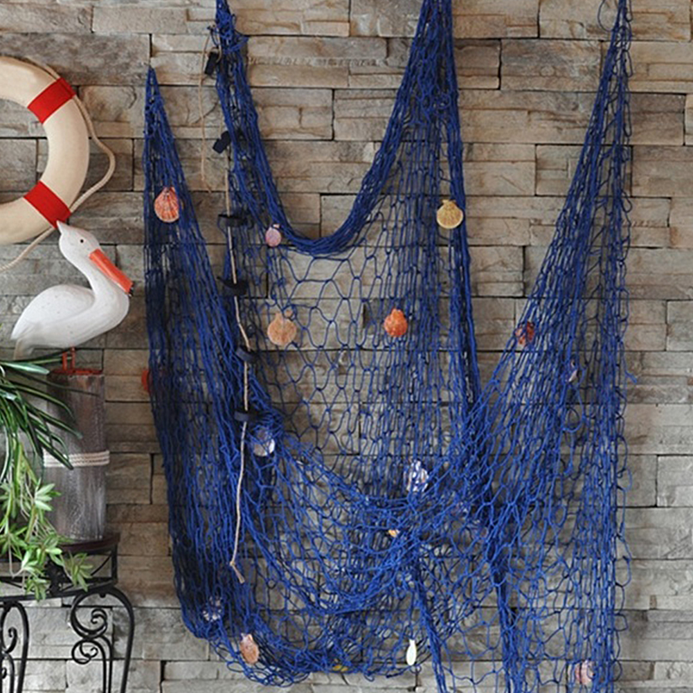Party Wall Hanging Decorative Fishing Net Nautical Beach