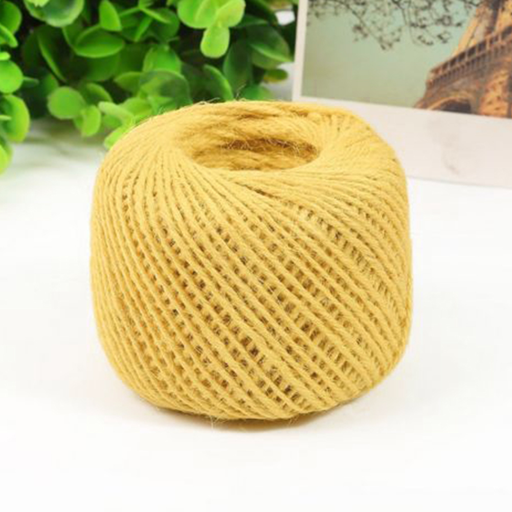 50 M Roll Of Natural Sisal Jute Twine 2mm Rustic Tag On For Wedding  Decorations, Crafts, Events, And Gift Packaging From Saltblue, $21.03