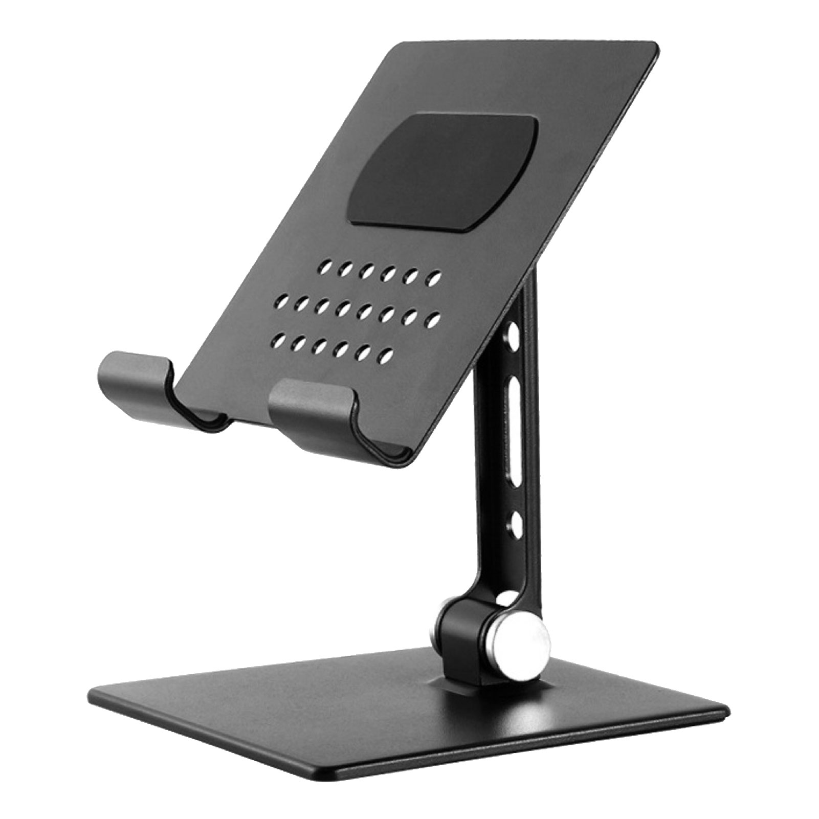 Foldable Desktop Metal Tablet Holder Height Adjustable