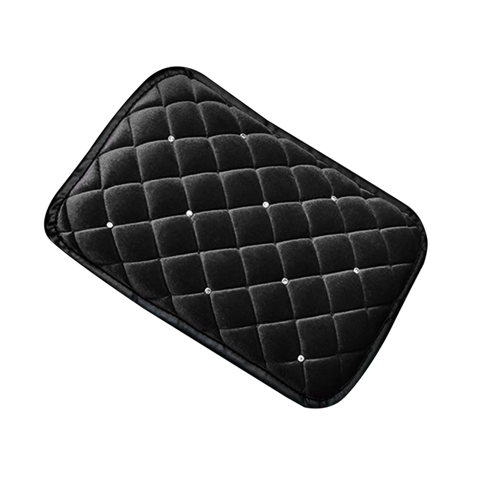 Women Bling Diamond Car Interior Accessories SUV Center Console Cover Decoration - Picture 13 of 14