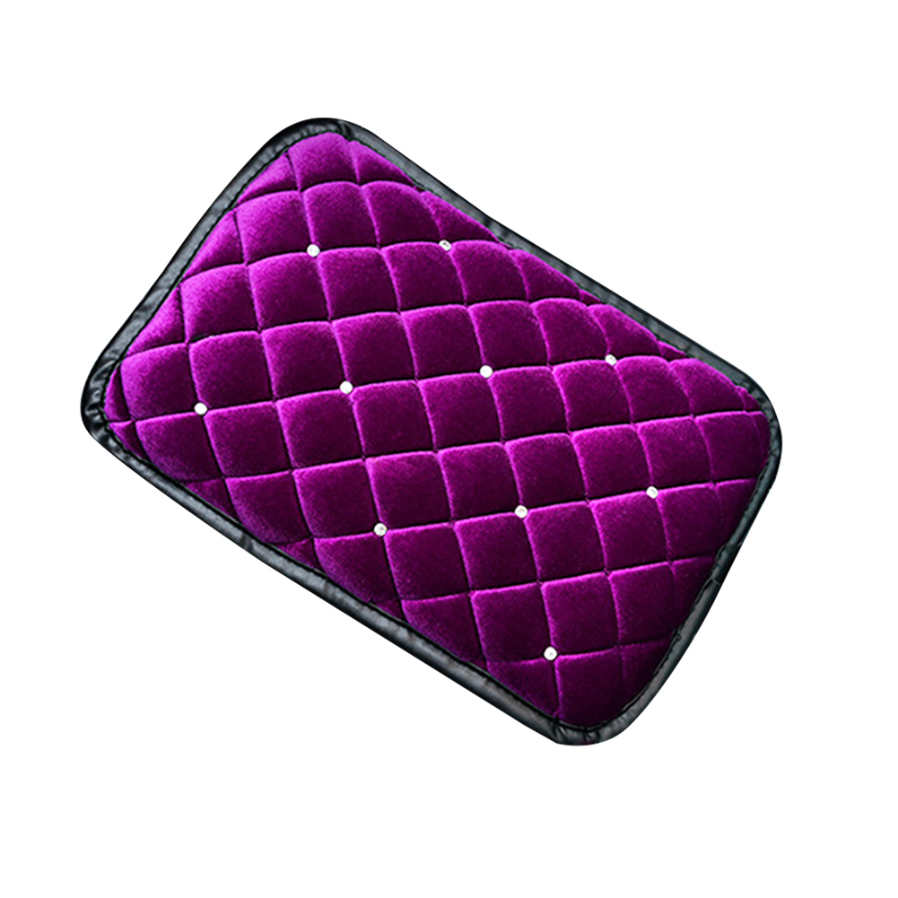 Women Bling Diamond Car Interior Accessories SUV Center Console Cover Decoration - Picture 14 of 14